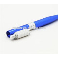 Blau rote Farbe vorhanden permanente Stirn Tattoo Stift, Einweg dauerhafte Make-up-Stift, 3d Mikro-Blade-Stift